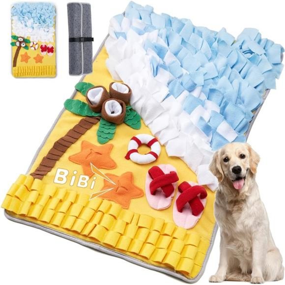 Snuffle Mat for Large Dogs Sniff Mat for Cats, Dog Enrichment Toys, Puzzle Toys - Picture 1 of 7